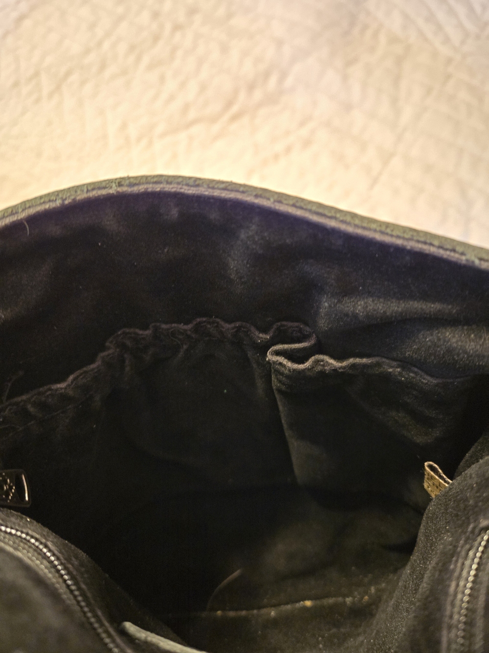 Patricia Nash Black Tooled Floral Leather Crossbody - Picture 8 of 9